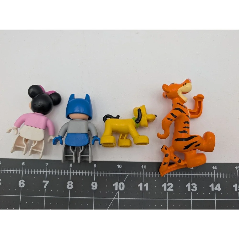 LEGO Duplo Figure Lot Disney Minnie Pluto Tigger DC Batman